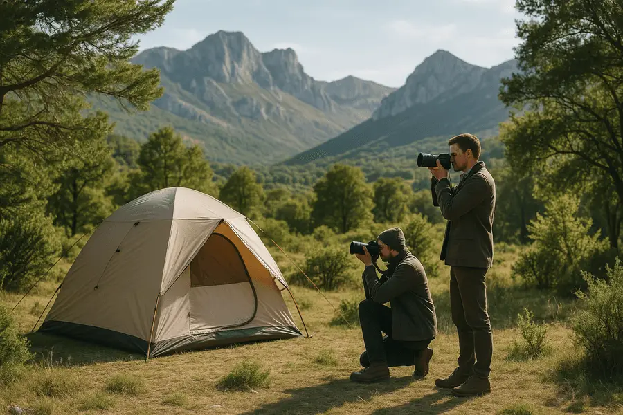 Explora la simbiosis de camping y fotografía en un entorno natural inspirador. Mejora tus técnicas mientras disfrutas de la belleza y tranquilidad al aire libre.