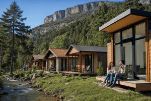 Despierta rodeado de naturaleza eligiendo tu bungalow ideal, desde rústico a moderno. Personaliza tu experiencia y vive unas vacaciones inolvidables.