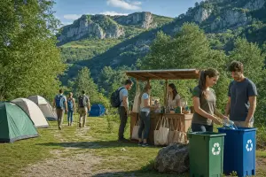 Despierta en un entorno natural sereno, práctico y sostenible. Fomentamos el uso de productos ecológicos y el reciclaje. Participa y contribuye a un futuro responsable.